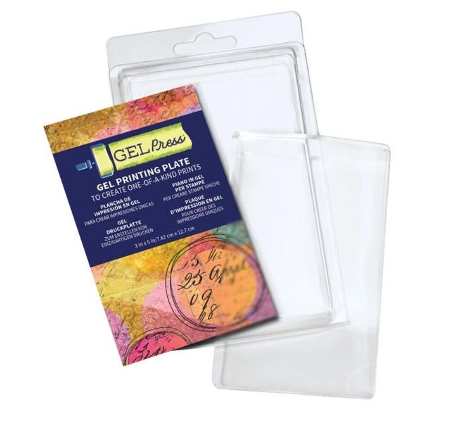 Gel Press PolyGel Plate Reusable Gel Printing Plate 3x5 