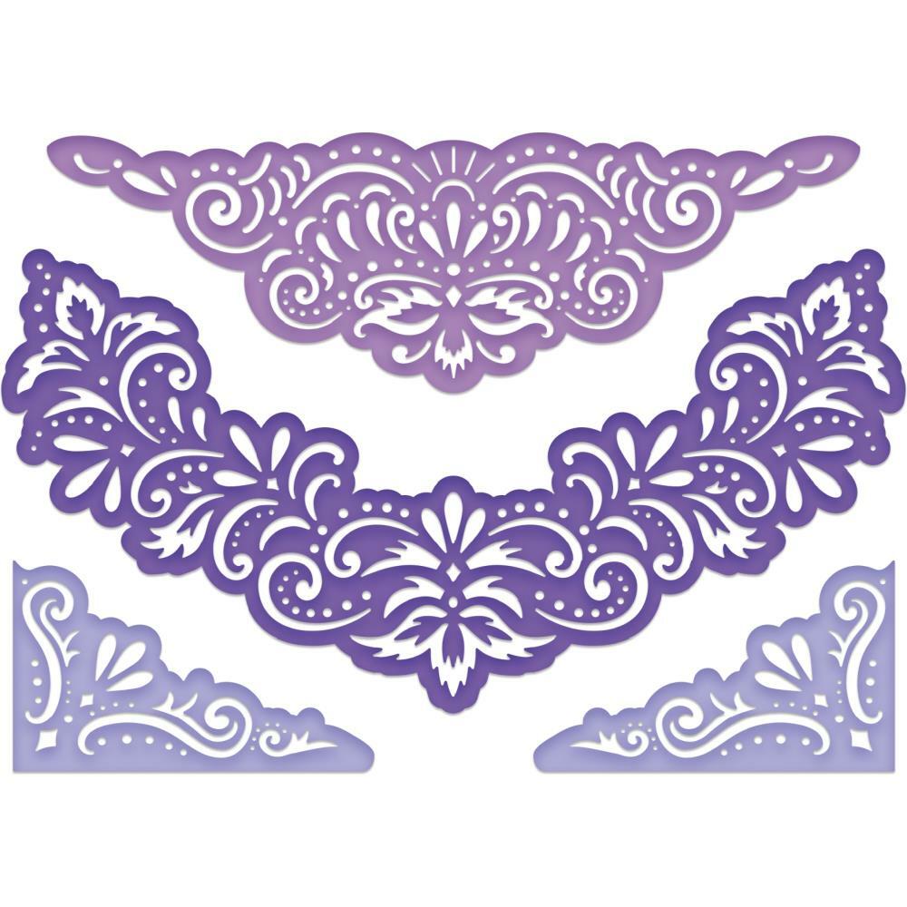 Heartfelt Creations Die Decorative Elegant Pocket Accents