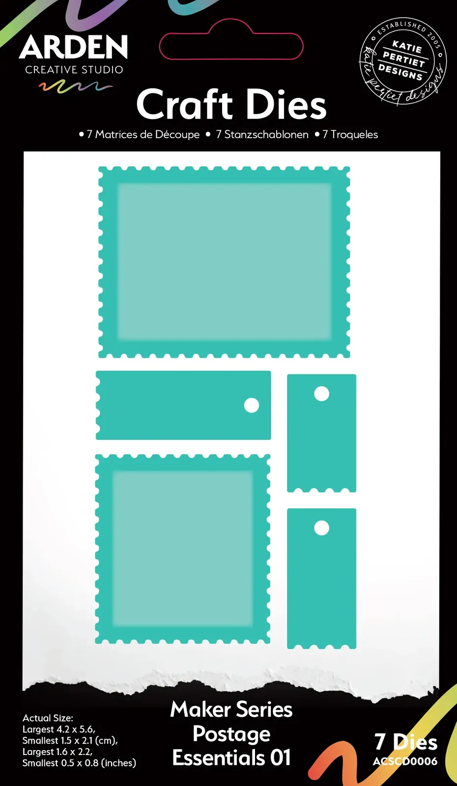 Arden Creative Craft Dies - Maker Series - Postage Essentials 01