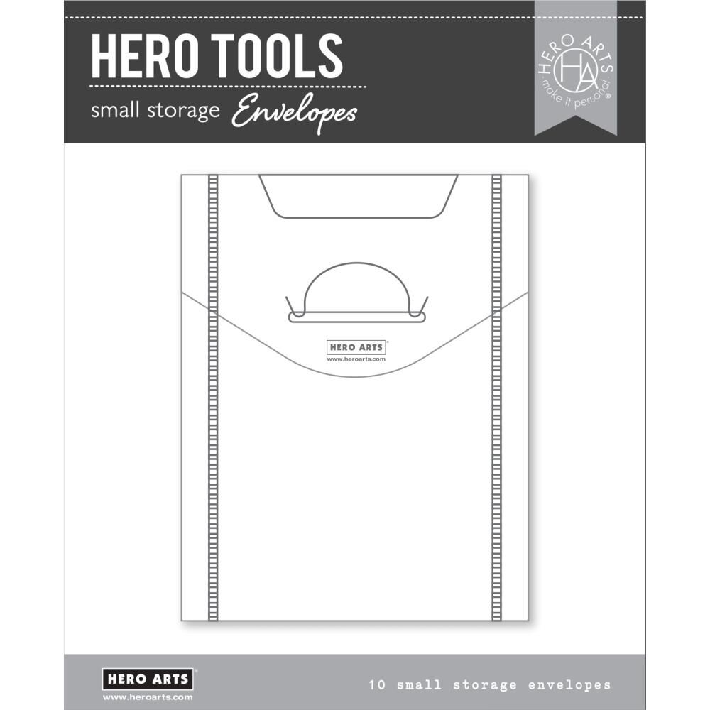 Hero Arts Storage Envelopes 4"X5" 10/Pkg