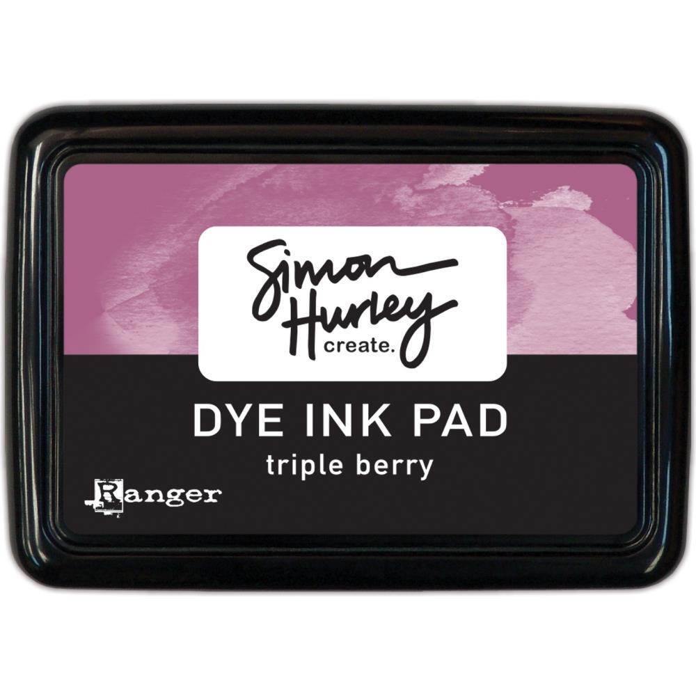 Ranger Simon Hurley Create Dye Ink Pad Triple Berry