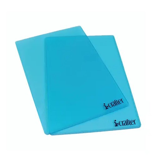 i-crafter Translucent Frosted Cutting Deck 6x9 Inches 2/pk