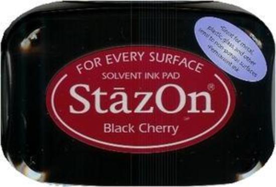 StazOn Ink Pad Black Cherry 