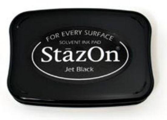 StazOn Ink Pad Jet Black 