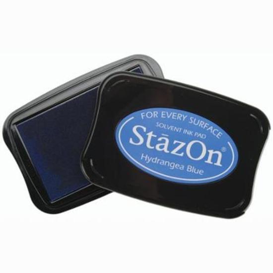 StazOn Ink Pad Hydrangea Blue 