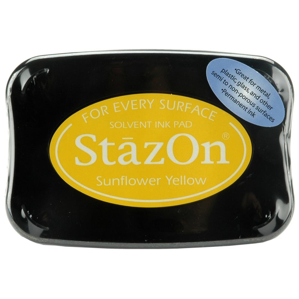 StazOn Ink Pad Sunflower Yellow 