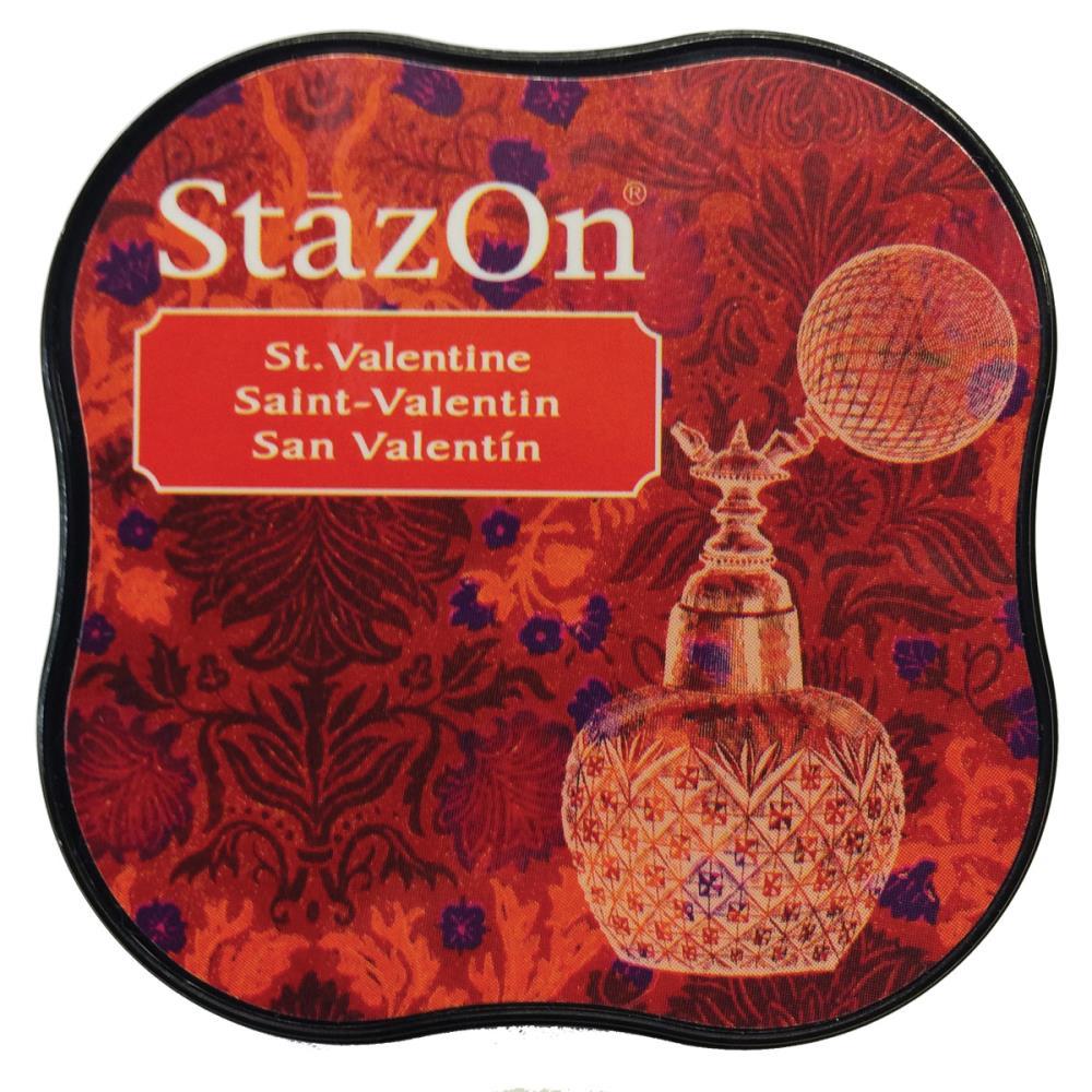 StazOn Craft Ink Pad Midi St Valentine