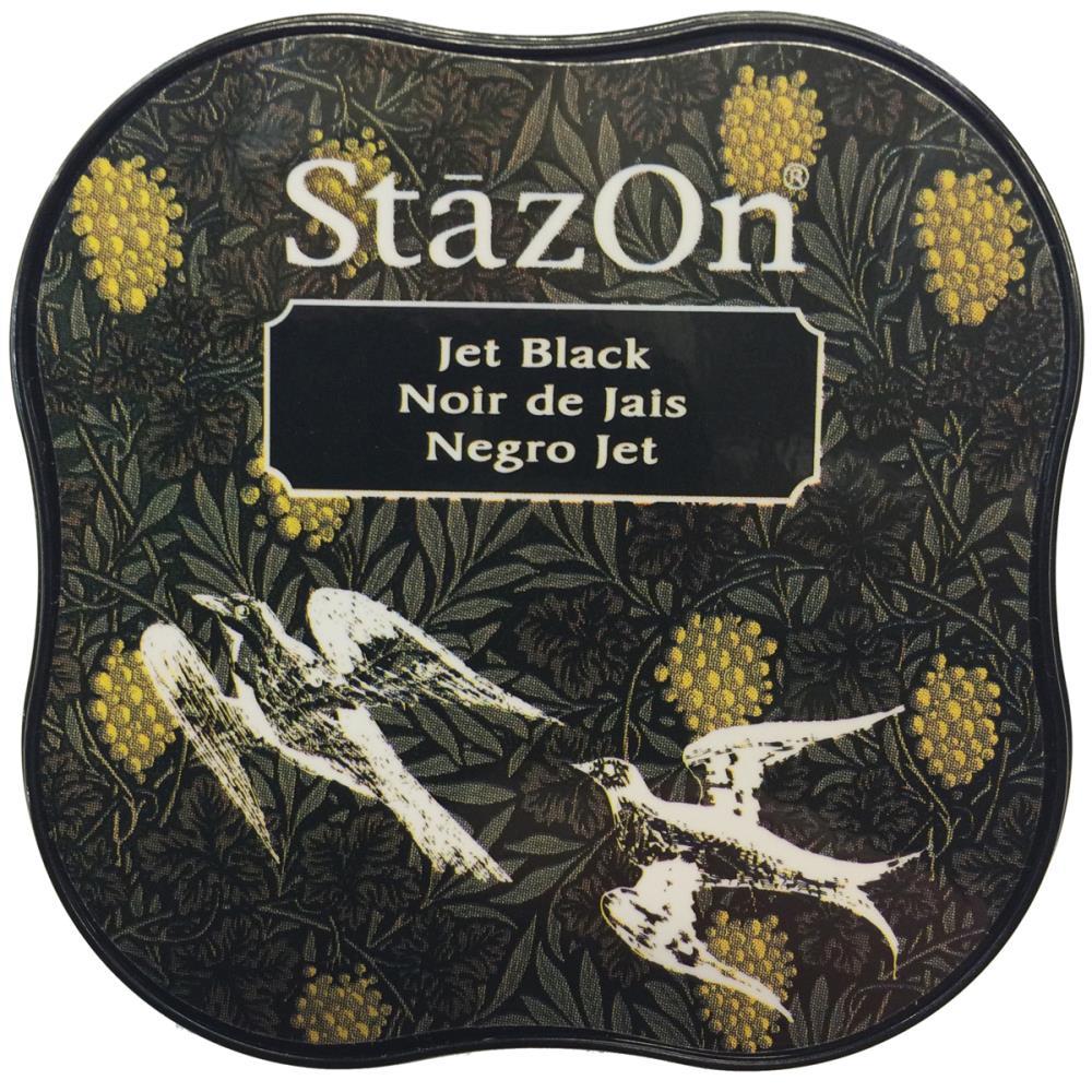 StazOn Craft Ink Pad Midi Jet Black