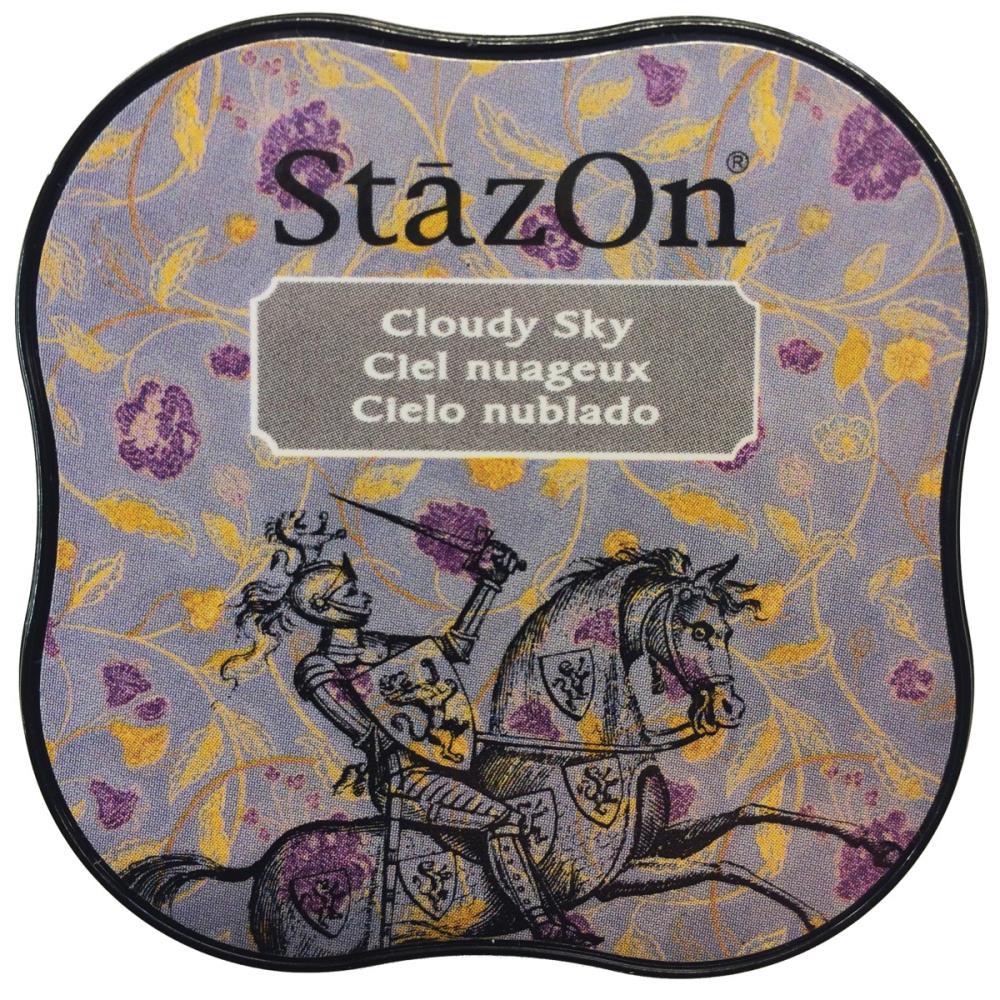 StazOn Craft Ink Pad Midi Cloudy Sky
