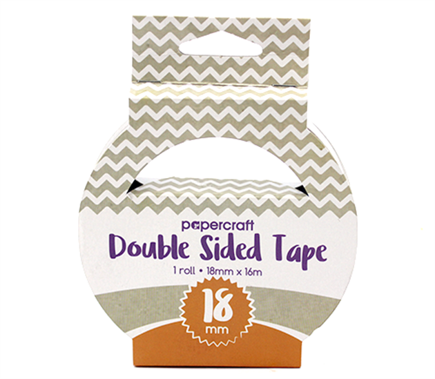 PaperCraft Double Sided Mounting Tape 18mm x 16m Roll ACID FREE