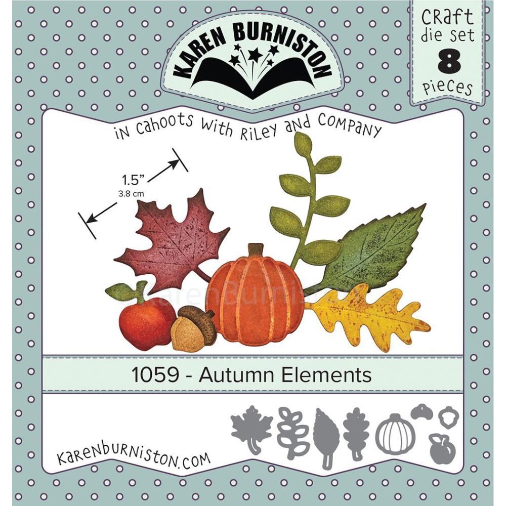 Karen Burniston Craft Dies Autumn Elements