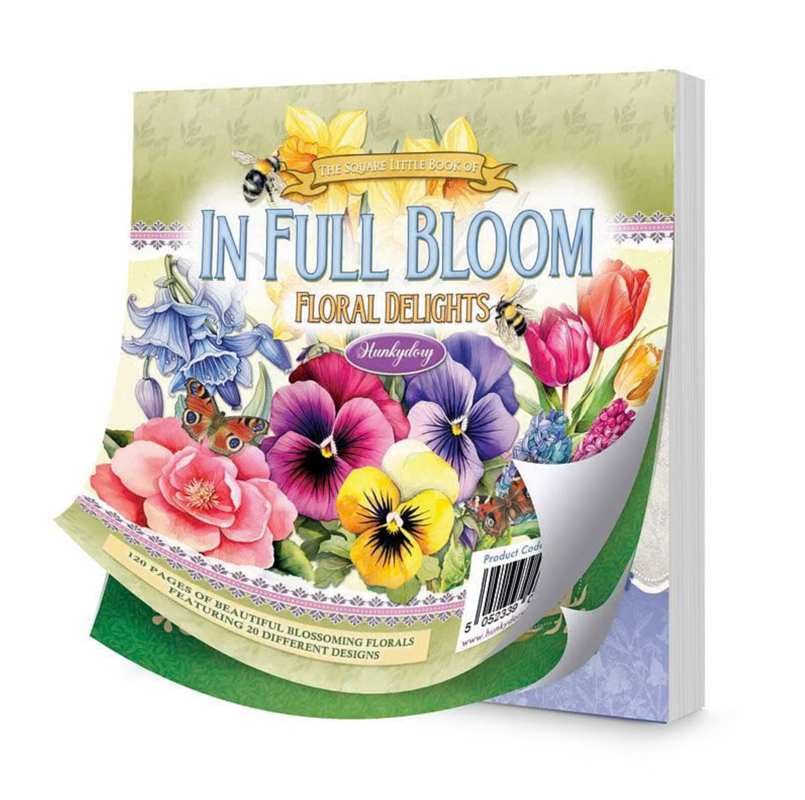 Hunkydory Crafts Square Little Book of In Full Bloom - Floral Delights