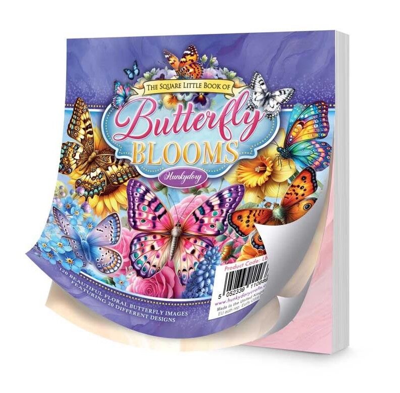 Hunkydory Crafts Square Little Book of Butterfly Blooms