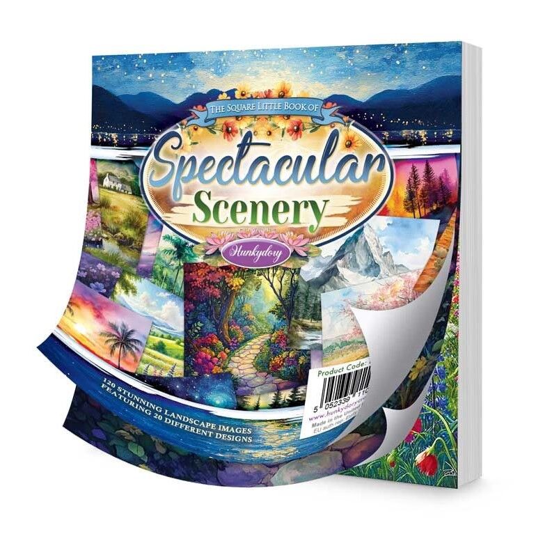 Hunkydory Crafts Square Little Book of Spectacular Scenery