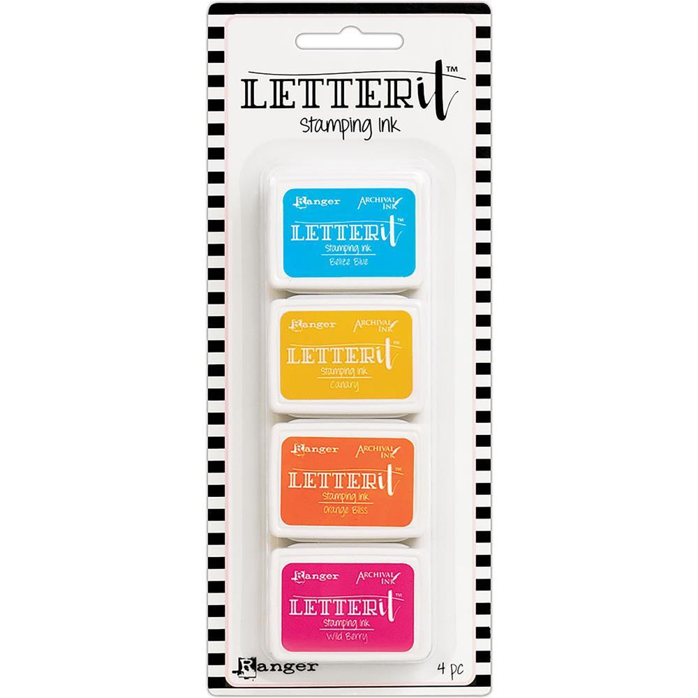 Ranger Letter It Stamping Ink Set #3