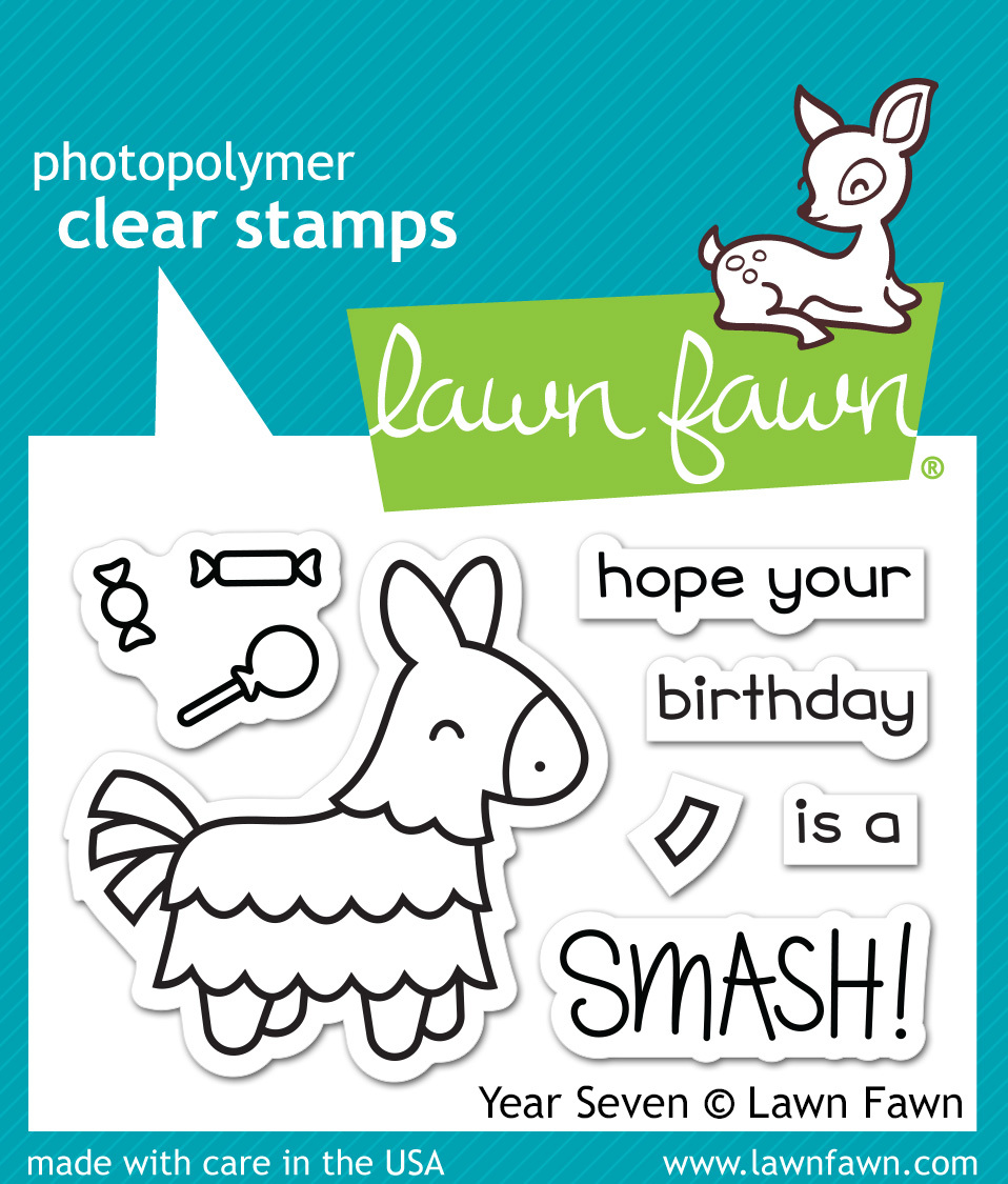 Lawn Fawn Stamps Year Seven LF1338 