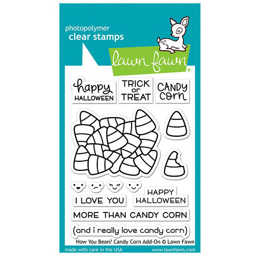 Lawn Fawn Stamps How You Bean? Candy Corn Add-On LF1460
