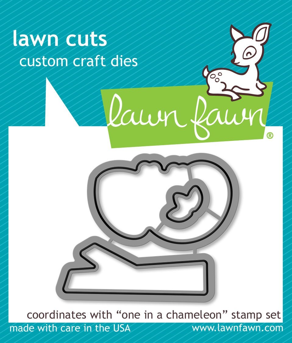 Lawn Fawn Cuts One in a Chameleon Dies LF1550