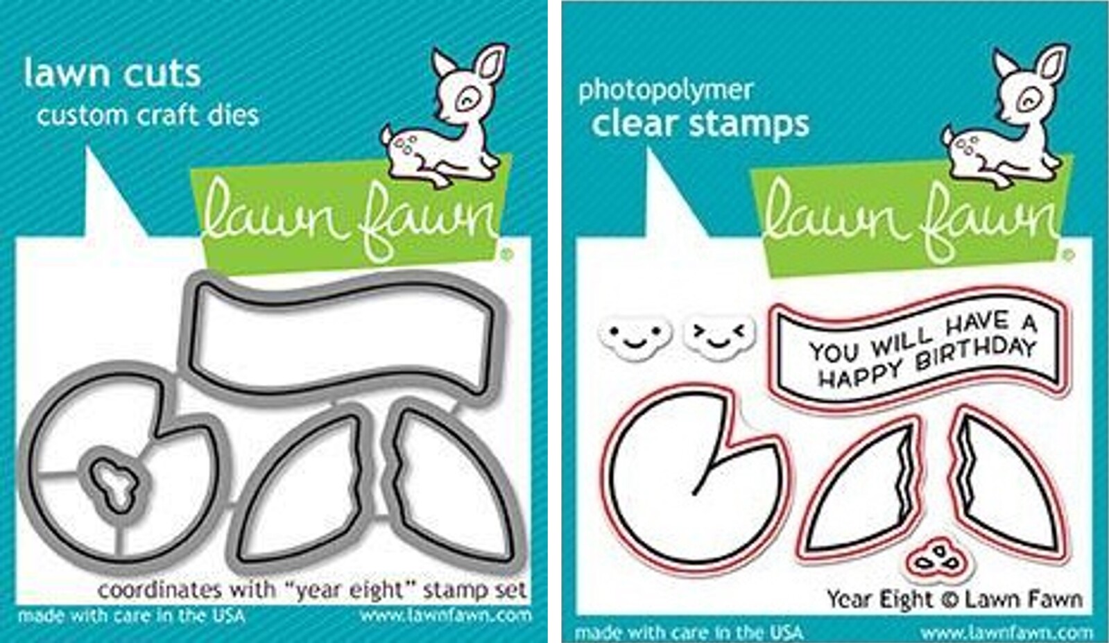 Lawn Fawn Year Eight Stamp+Die Bundle