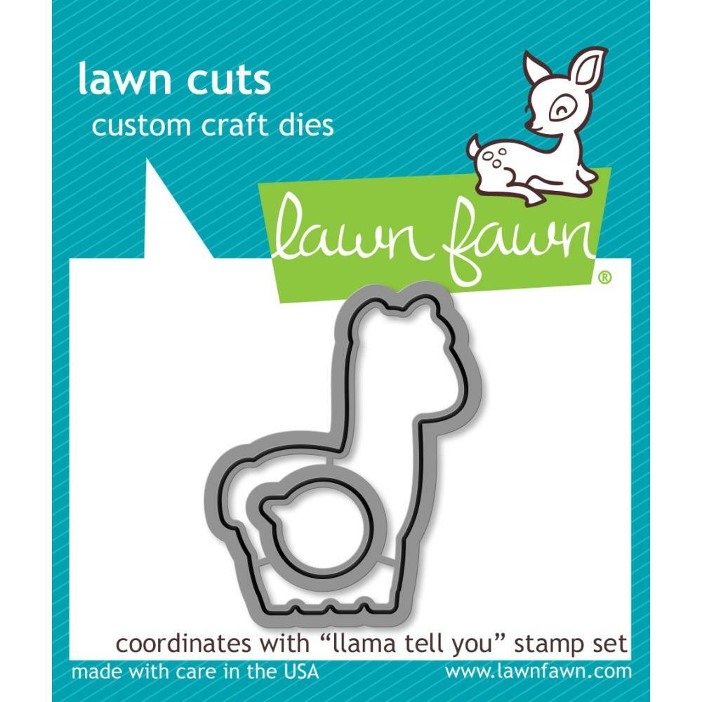 Lawn Fawn Cuts Llama Tell You LF1679