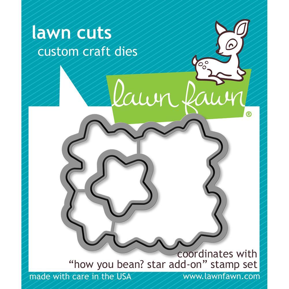 Lawn Fawn Cuts How you Bean? Star Add-On Dies LF1691