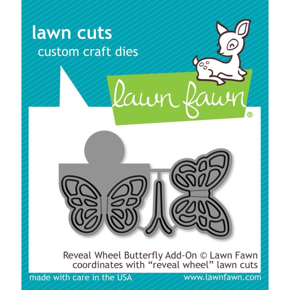 Lawn Fawn Cuts Reveal Wheel Butterfly Add On Dies LF1910