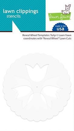Lawn Fawn Stencils Reveal Wheel: Tulip LF2253
