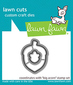 Lawn Fawn Cuts Big Acorn LF2404