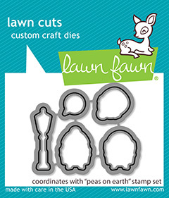 Lawn Fawn Cuts Peas On Earth LF2422