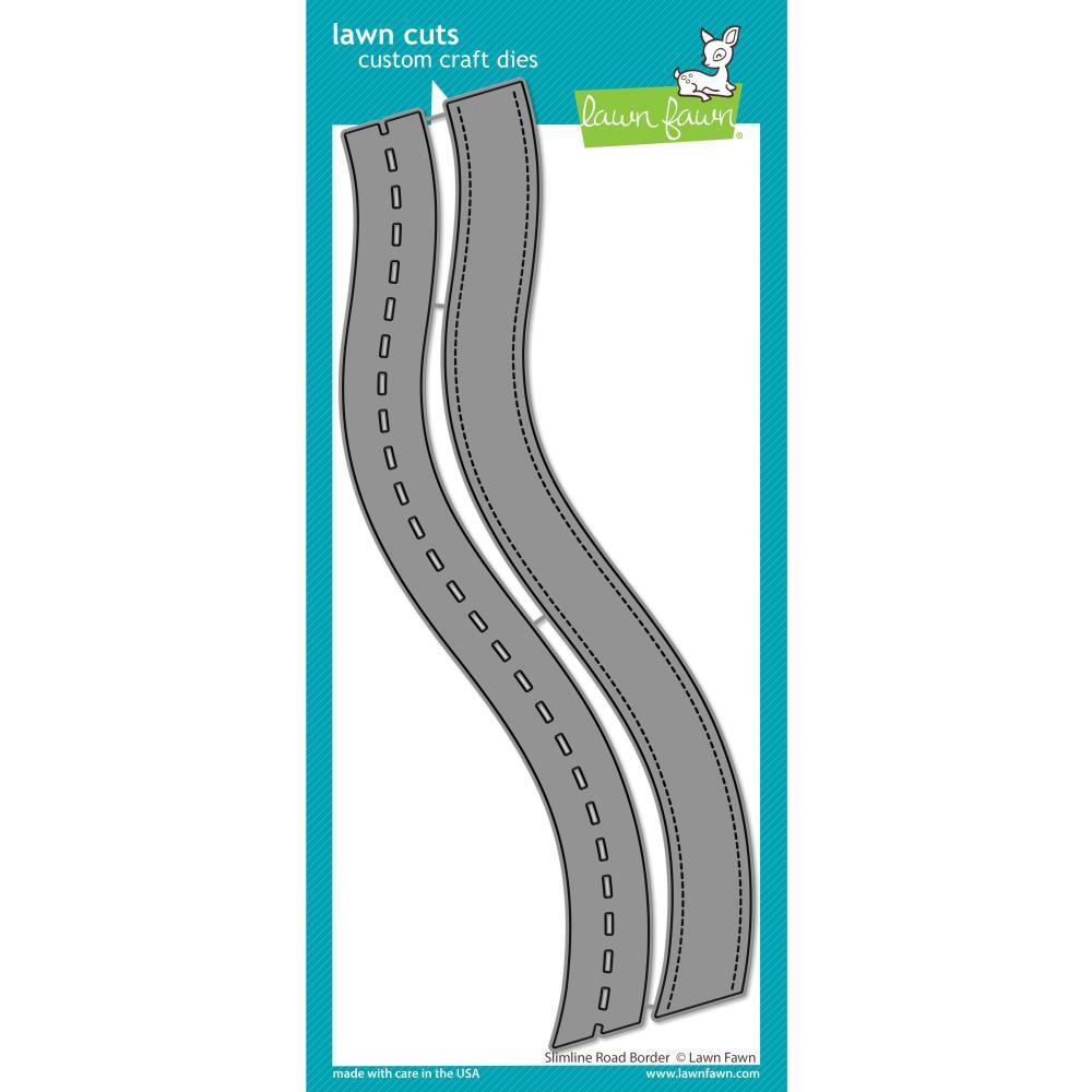 Lawn Fawn Cuts Slimline Road Border Die LF2569