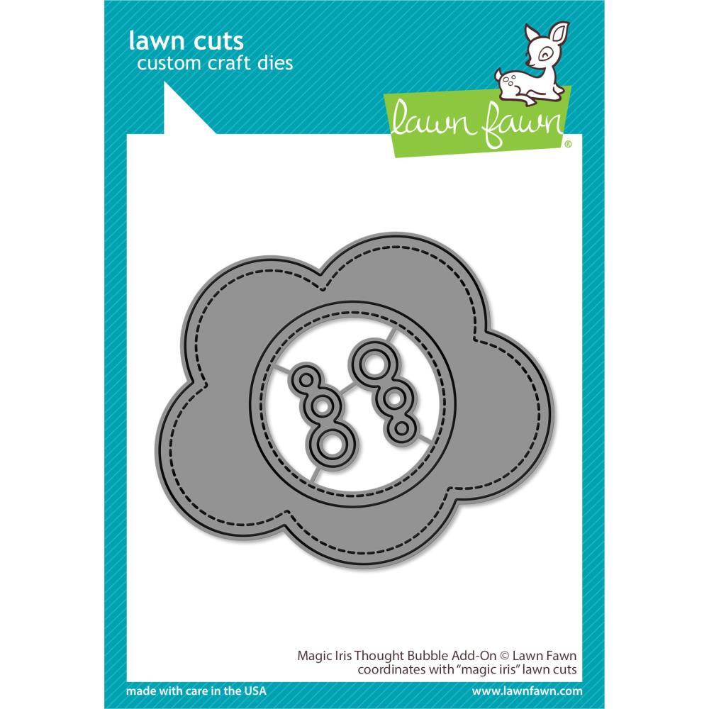 Lawn Fawn Cuts Magic Iris Thought Bubble Add-On Die LF2573