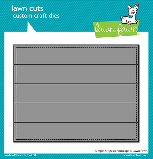 Lawn Fawn Dies Simple Stripes: Landscape LF2621