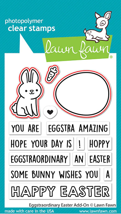 Lawn Fawn - Eggstraordinary Easter Add-On Stamp and Die Bundle