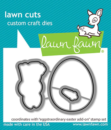 Lawn Fawn - Lawn Cuts - Eggstraordinary Easter Add-On Dies - LF3080