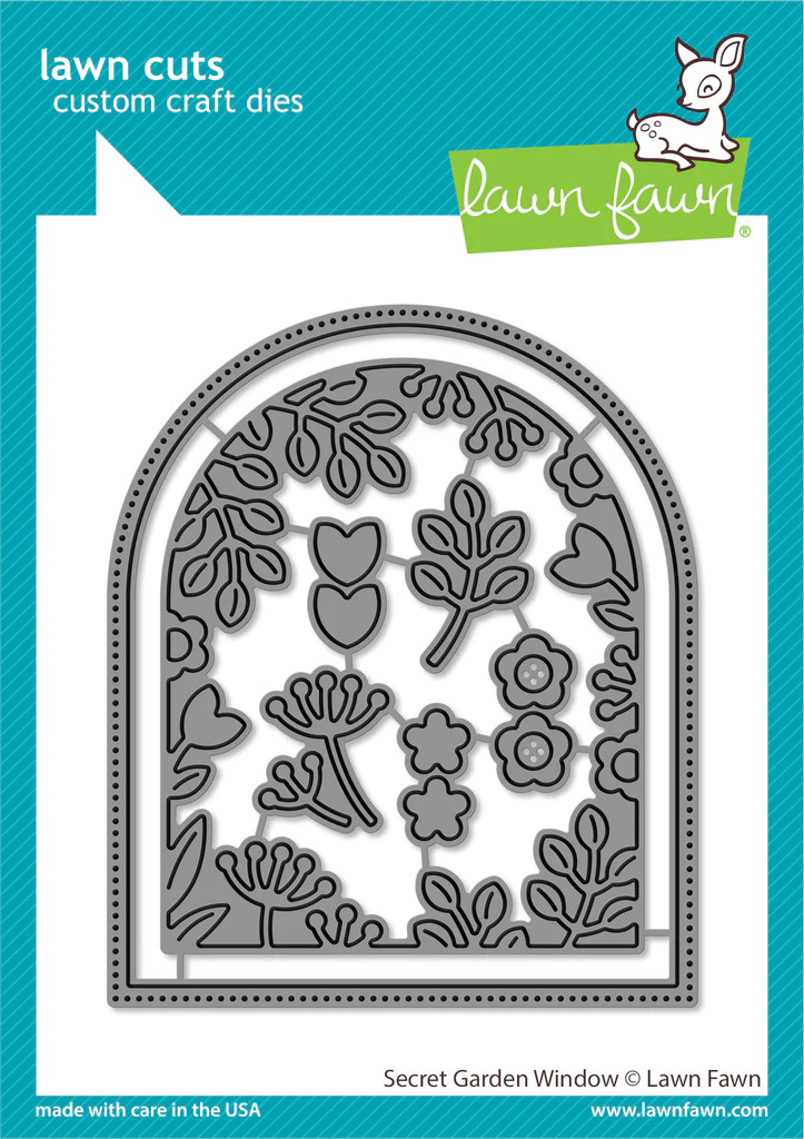 Lawn Fawn - Lawn Cuts - Secret Garden Window Dies - LF3095