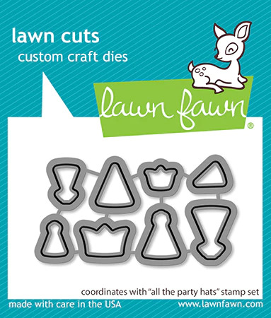 Lawn Fawn - Lawn Cuts - All The Party Hats Dies - LF3173