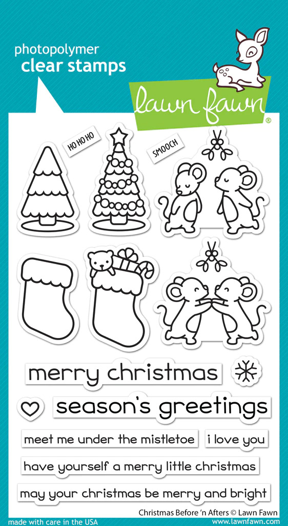 Lawn Fawn - Stamps - Christmas Before ‘n Afters - LF3223