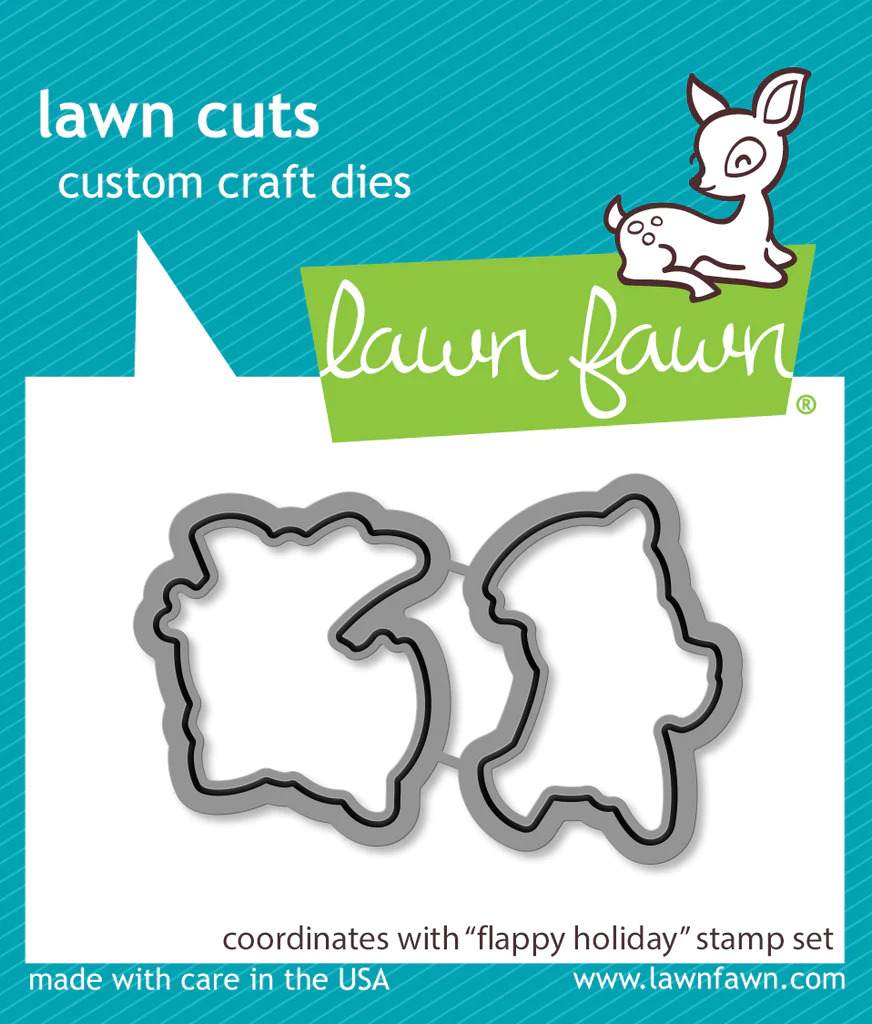 Lawn Fawn - Lawn Cuts - Flappy Holiday - LF3230