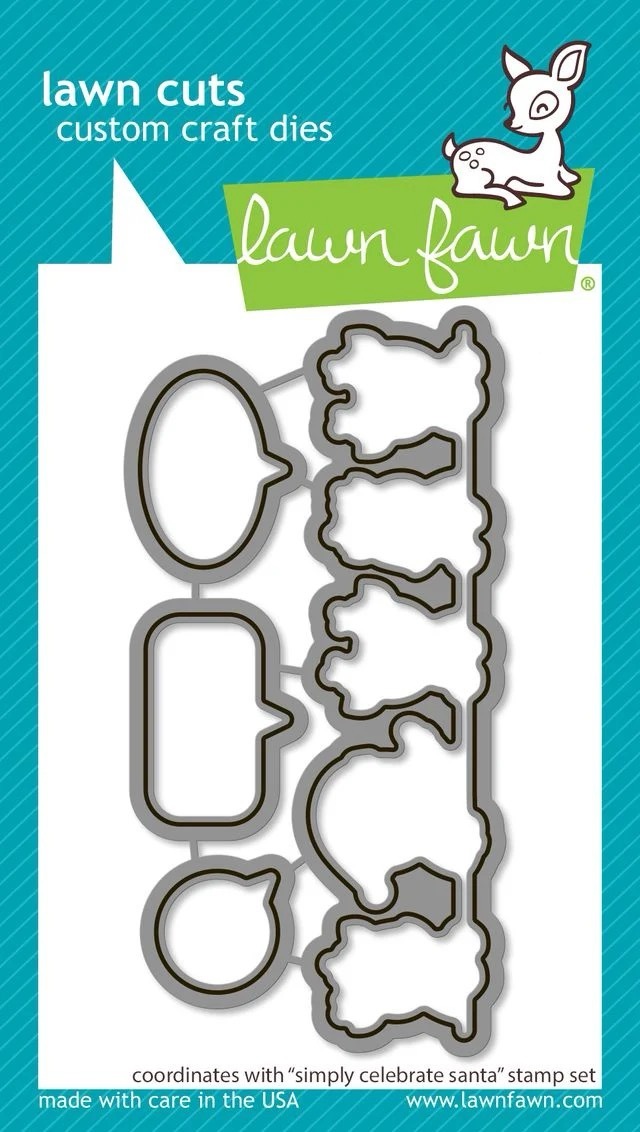 Lawn Fawn - Lawn Cuts - Simply Celebrate Santa - LF3237
