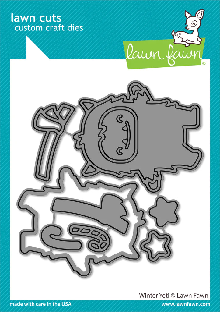 Lawn Fawn - Lawn Cuts - Winter Yeti - LF3259