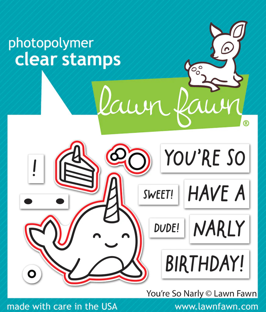 Lawn Fawn - You’re so Narly - Stamp and Die Bundle