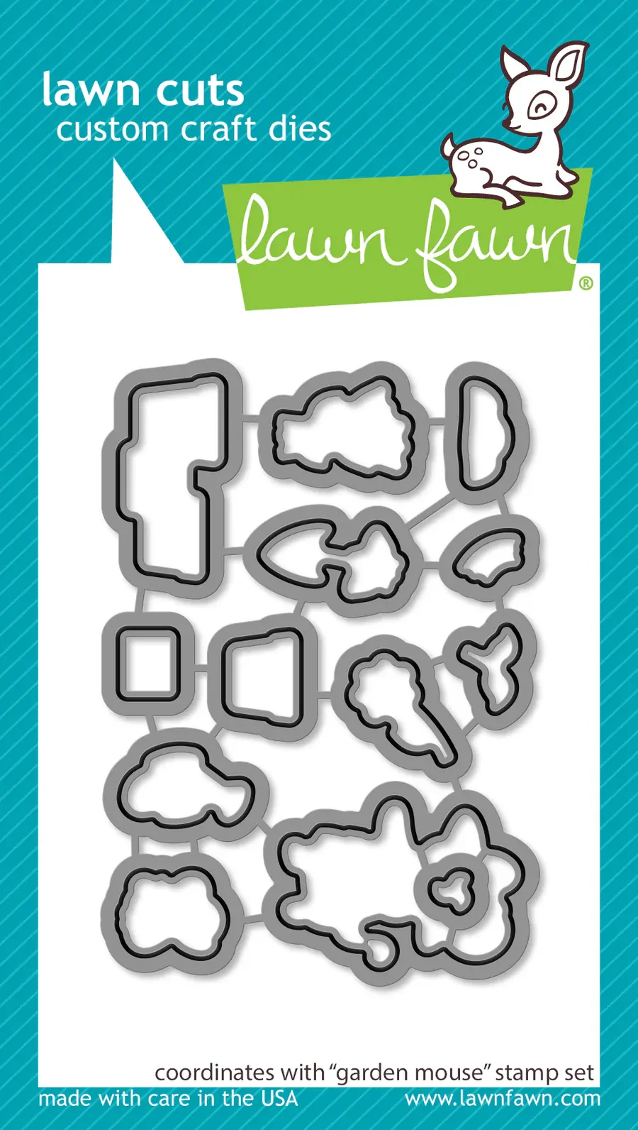 Lawn Fawn - Lawn Cuts - Garden Mouse - LF3365