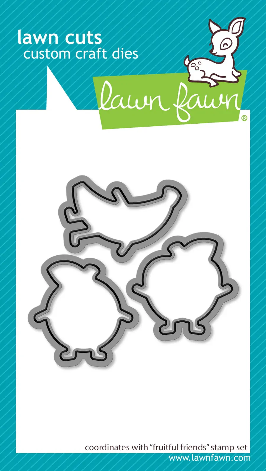 Lawn Fawn - Lawn Cuts - Fruitful Friends - LF3430