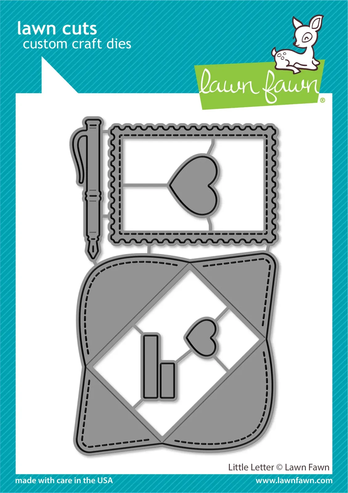 Lawn Fawn - Lawn Cuts - Little Letter Dies - LF3611