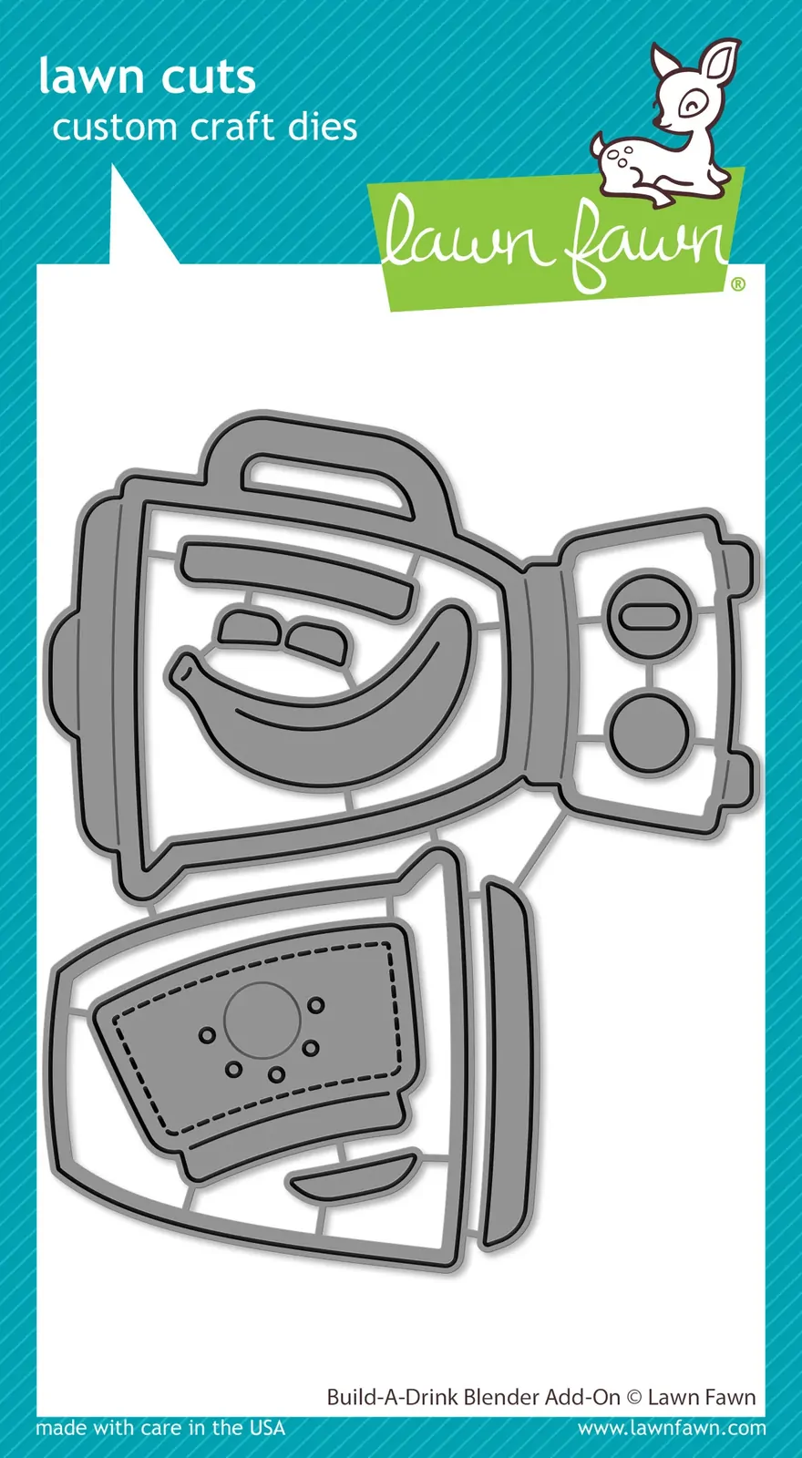 Lawn Fawn - Lawn Cuts - Build-A-Drink Blender Add-On Dies - LF3684