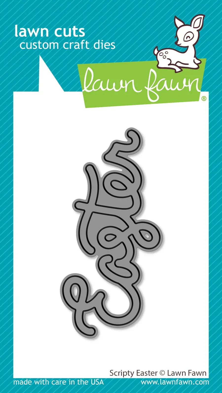 Lawn Fawn - Lawn Cuts - Scripty Easter Dies - LF3689