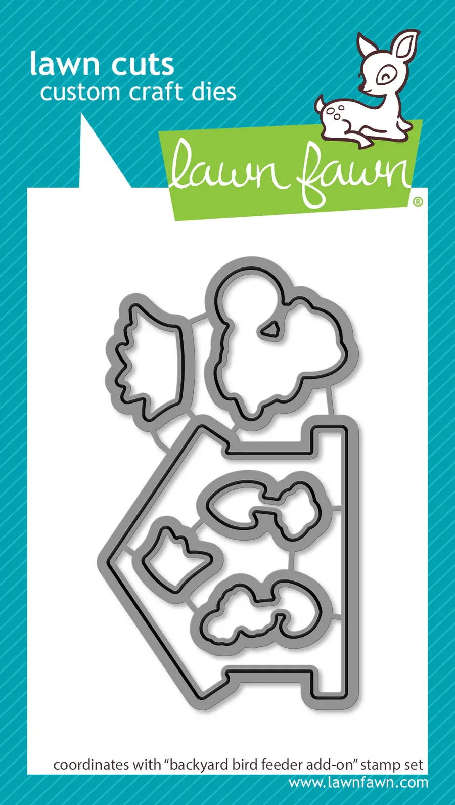 Lawn Fawn - Lawn Cuts - Backyard Bird Feeder Add-On Dies - LF3711