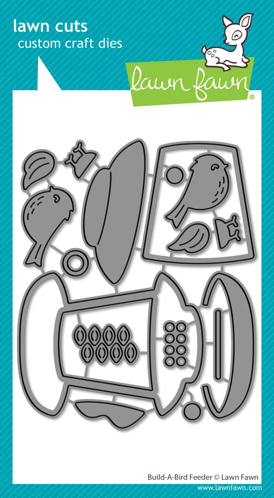 Lawn Fawn - Lawn Cuts - Build-A-Bird Feeder Dies - LF3726