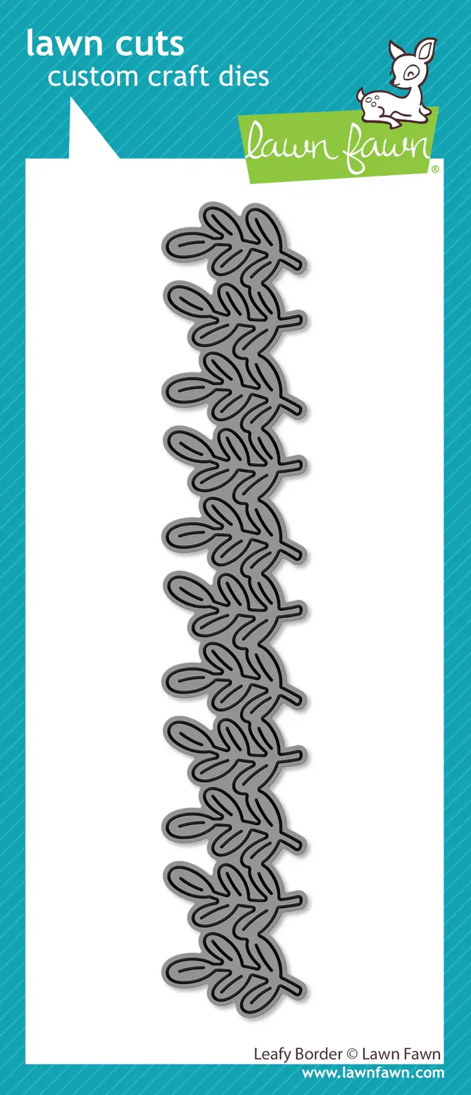 Lawn Fawn - Lawn Cuts - Leafy Border Dies - LF3731