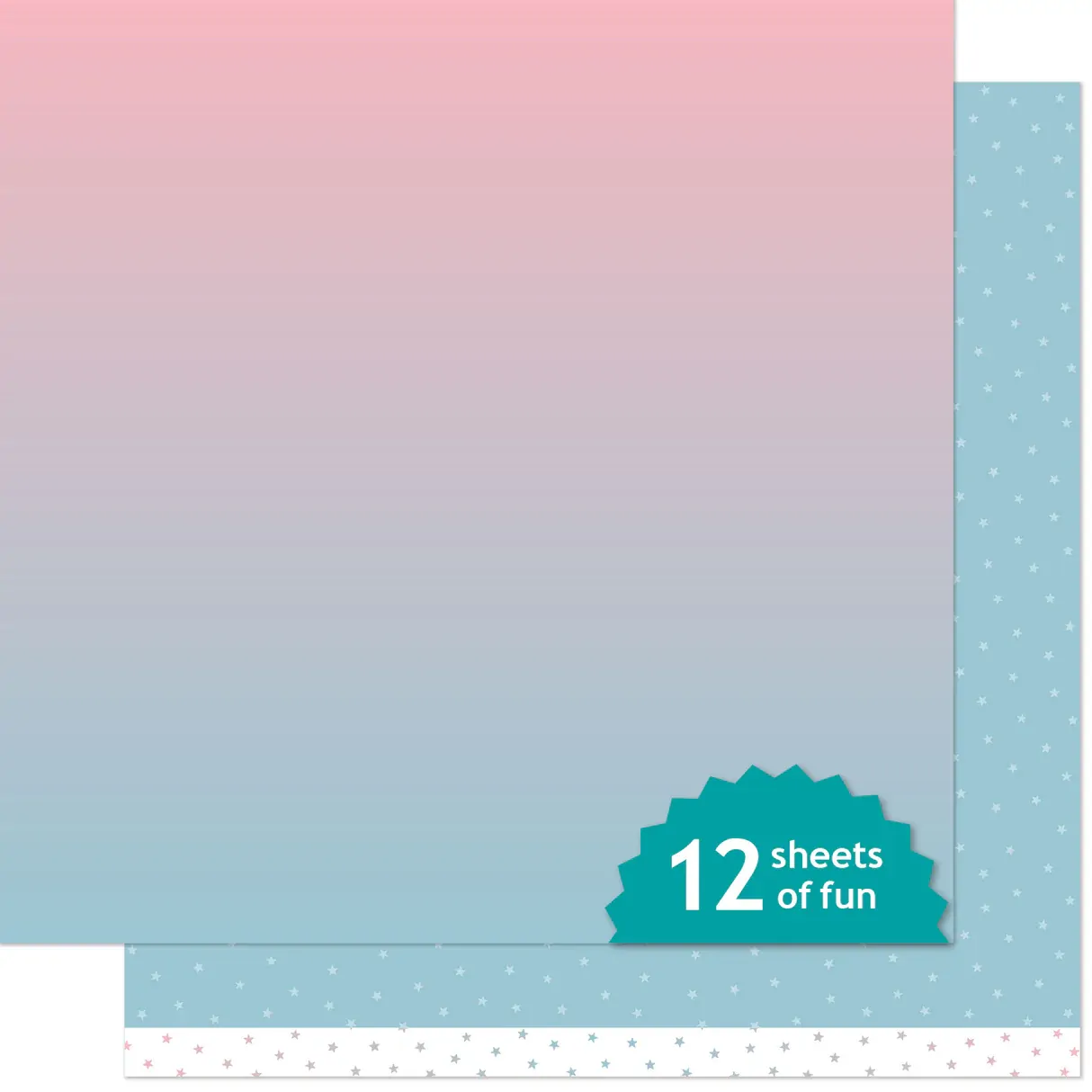 Lawn Fawn - Paper - Gleeful Gradients - Dusk Skies - LF3760
